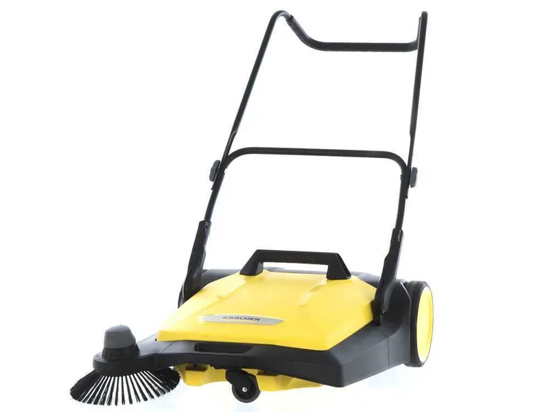 Kärcher S 6 - Balayeuse manuelle avec bac de ramassage - régulateur de hauteur - compartiment récolte 38 Lt