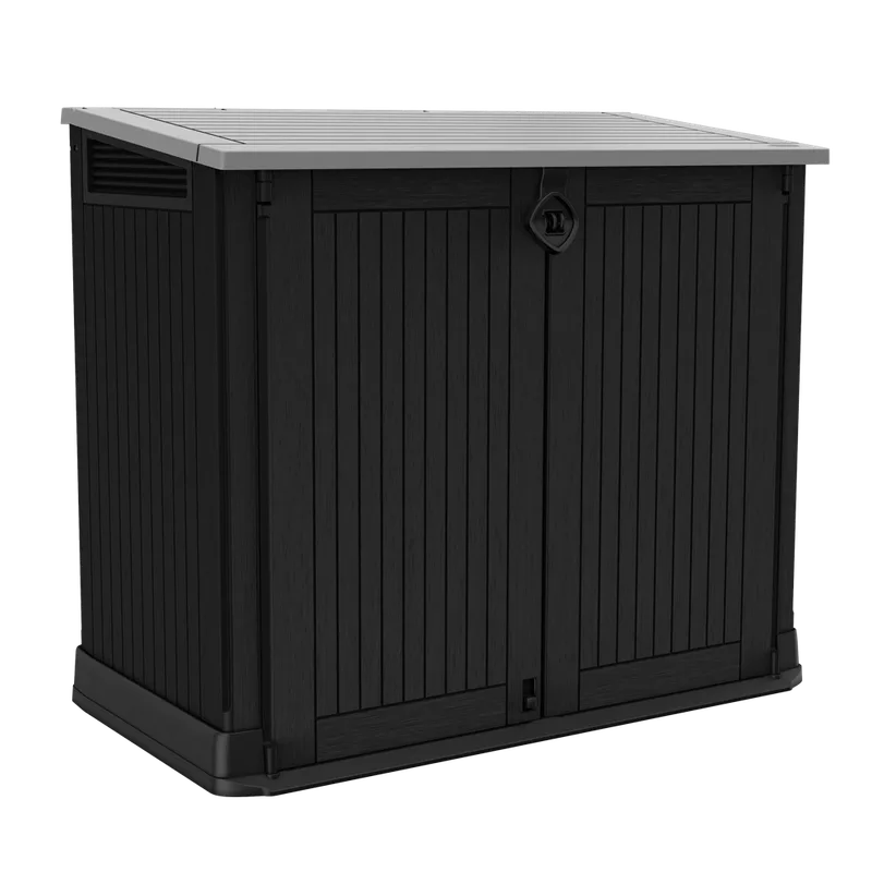 Keter Store it Out Midi noir - Armoire à outils pour le jardin - 132x71.5x113.5 cm