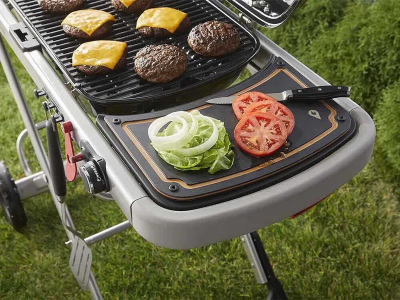 Support réversible « Prep & Serve » pour barbecue Weber Traveler