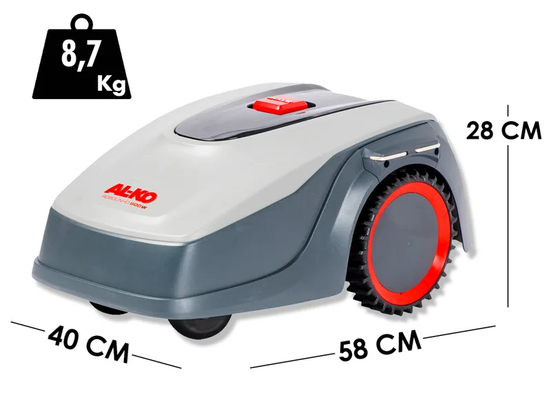 Robolinho AL-KO 800 W - Robot tondeuse - Avec câble périphérique