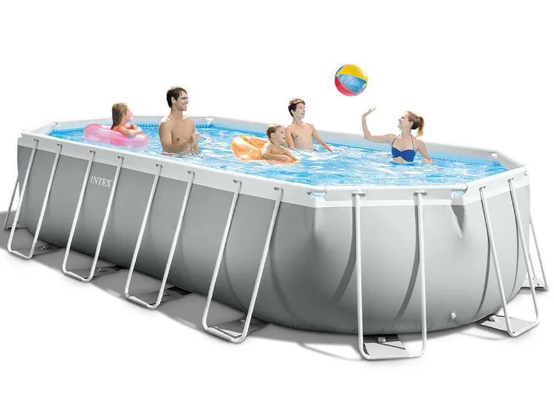 Intex Prisma Frame 26798NP - 610x305x122 cm - Piscine Ovale