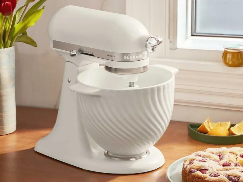 KitchenAid 5KSM2CB5MR - Bol en céramique Meringue 4,7 L