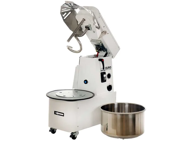 Pétrin à spirale triphasé Mixer 3000 T-2G Deluxe 2 vitesses - cuve 32 litres - 25 Kg