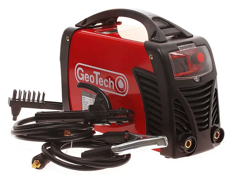 Poste à souder inverter à électrode en courant continu GeoTech WM-140 F - 140 A - avec Kit MMA
