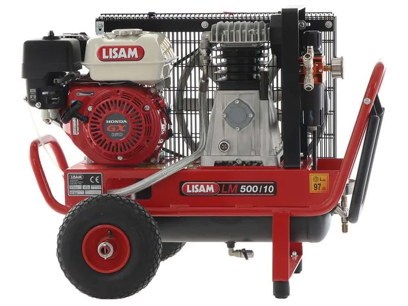KIT HOBBY 2 Opérateurs Motocompresseur Lisam LM 500/10 + 2 Peignes vibreurs MG Magnesium + 2 perches AT02