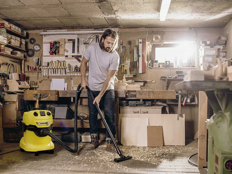 Karcher WD 4 P V-20/5/22 - Aspirateur multifonctions Karcher - Cuve en plastique de 20 litres