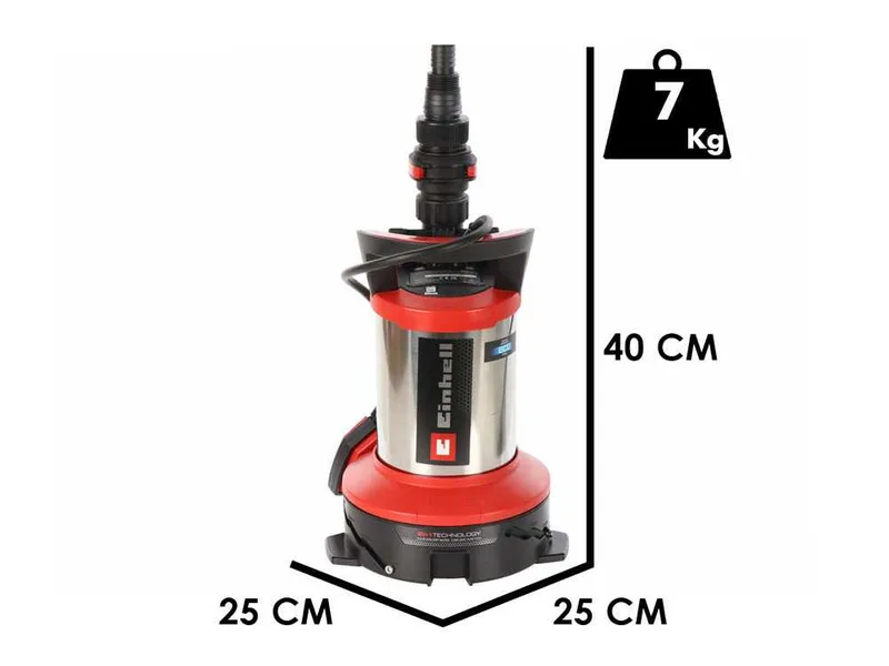 Einhell GE-DP 7535 - Pompe électrique immergée pour eaux chargées - 750 W