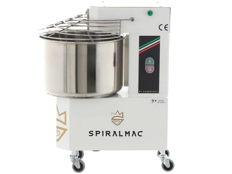 Pétrin à spirale SPIRALMAC SV12 monophasé - Capacité de pâte 12 Kg