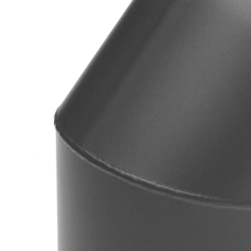 Raik Basic coude de tuyau de fumée 160mm gris fonte 45° sans porte pour tuyau de fumée / conduit de fumée