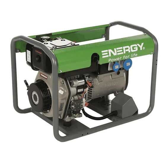 Energy EY-7MDE AVR - Groupe électrogène monophasé 5 kw - Moteur diesel Yanmar