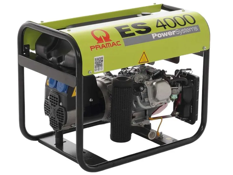 Pramac ES4000 - Groupe électrogène 3,1 kW - Courant Continu 2,6 kW monophasé