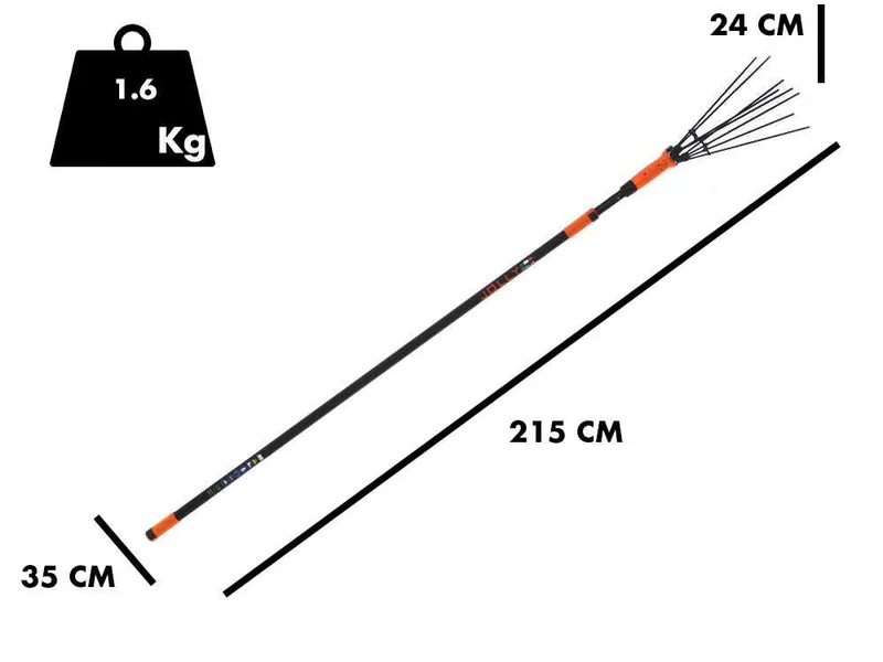 Jolly V34 - Peigne vibreur électrique à batterie - 170 / 310cm