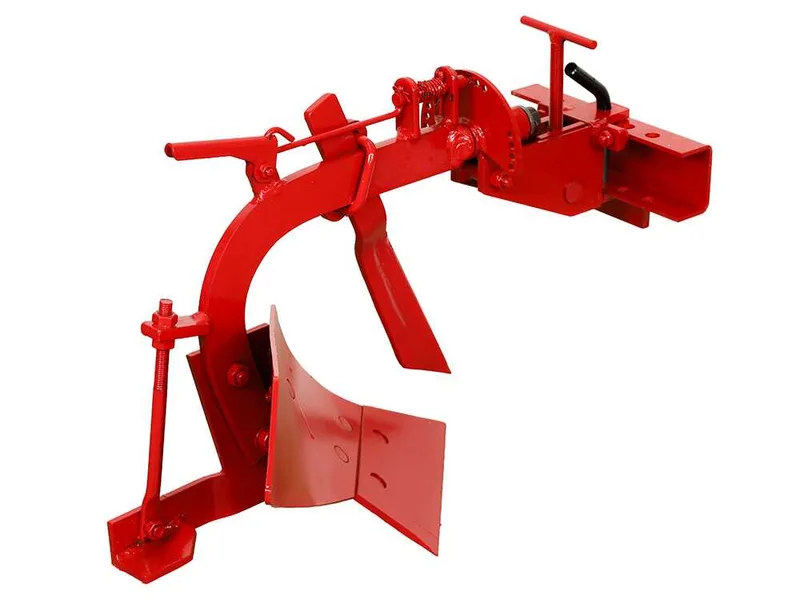 Charrue monosoc MD-05 avec attache rapide réglable et barre porte-outils - Pour motoculteurs de 6 à 10 CV