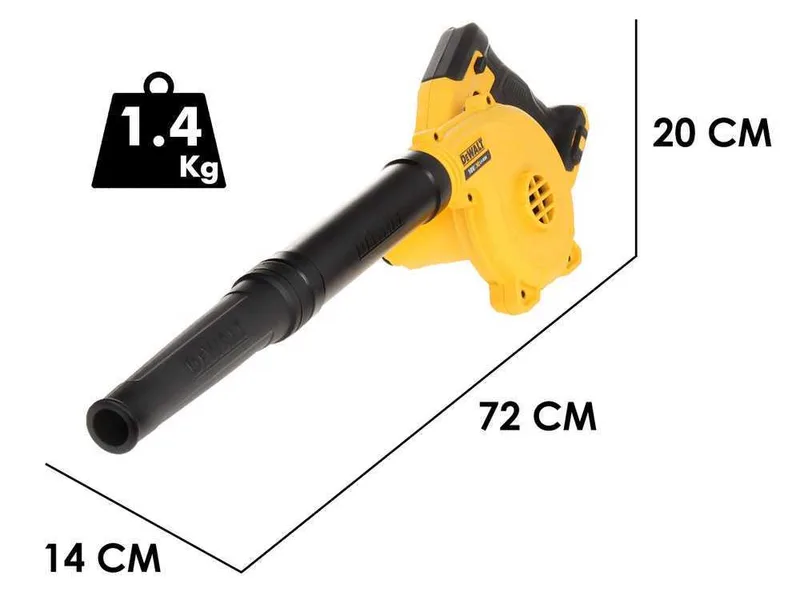 DeWalt DCV100-XJ - Souffleur électrique à batterie