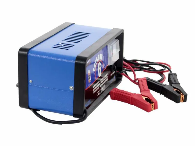 Awelco ENERBOX 6 - Chargeur de voiture - alimentation monophasée - batteries 12V de 10 à 40Ah