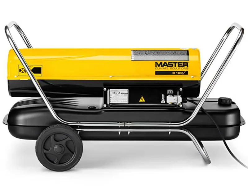Master mod. B 100 CED - Générateur d'air chaud direct à gasoil diesel