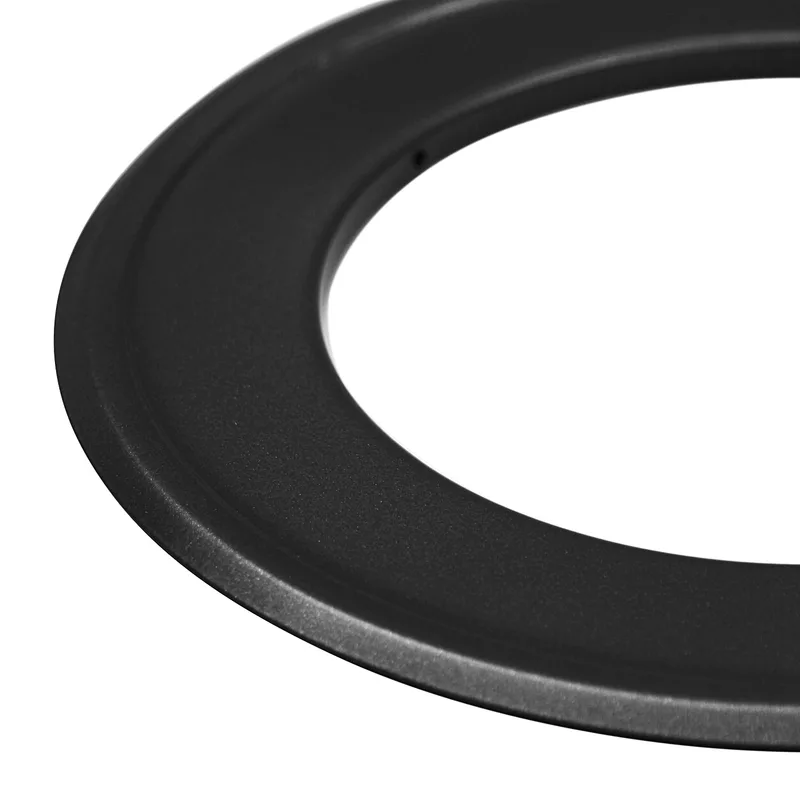 Rosace pour Therm Flex noir isolé Ø 125 mm pour raccord d'air extérieur