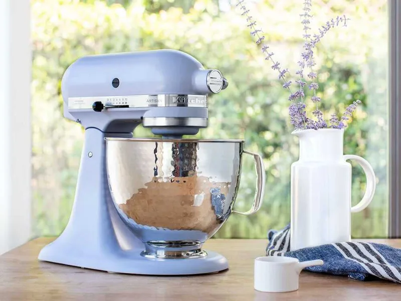 KitchenAid Artisan 5KSM125-ELR Lavender Cream - Batteur mélangeur planétaire avec tête relevable
