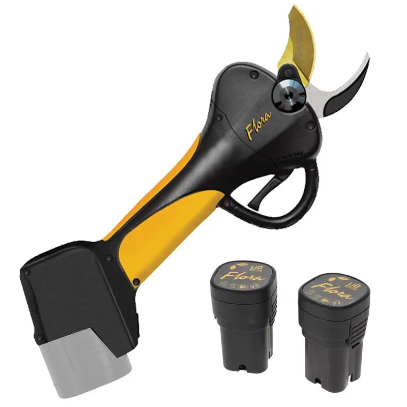 Agritec Flora PC32 - Sécateur électrique de coupe - 2x 14.4V 2.5 Ah - Diamètre de coupe 32 mm