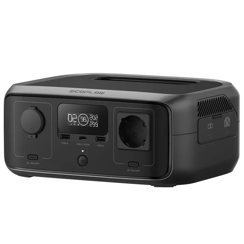 EcoFlow River 3 - Power Station Batterie Portable - 300W - 245 Wh/19.2V