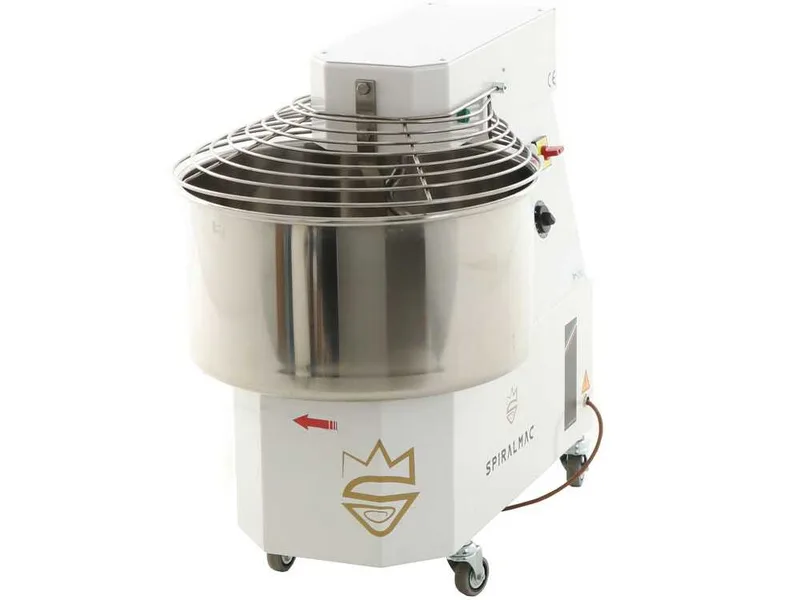 Pétrin à spirale triphasé SPIRALMAC SV44 - 2 Vitesses - 44 Kg - 3 CV