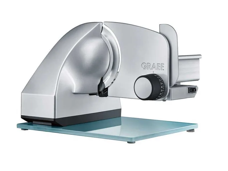 Graef Master M80 Silver - Trancheuse à pont avec lame de 170 mm