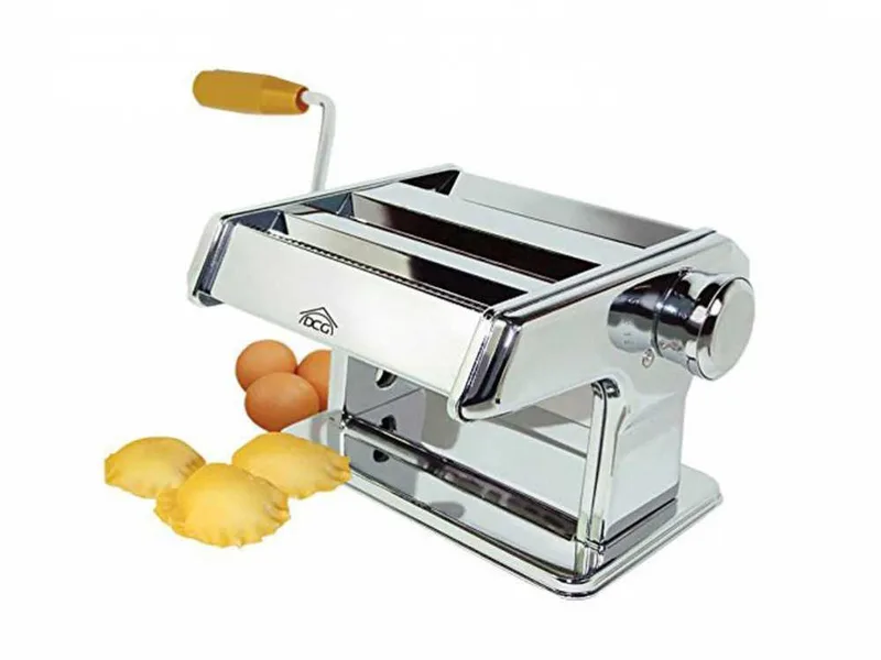 DCG Eltronic PM1500 - Laminoir - Machine à pâtes manuelle en INOX