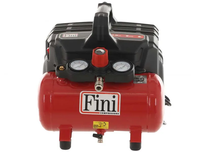 Fini Siltek S/6 - Compresseur électrique compact portatif - Moteur 1 CV - 8 bars