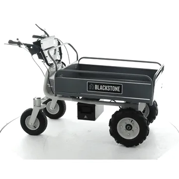 Brouette électrique à batterie BlackStone BS-CAR 500 E-F - Batterie de 48V/25Ah