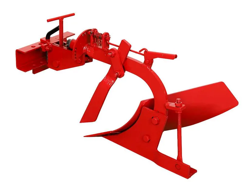 Charrue monosoc MD-05 avec attache rapide réglable et barre porte-outils - Pour motoculteurs de 6 à 10 CV