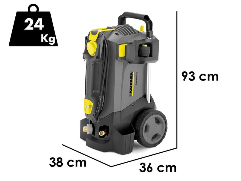 Karcher Pro HD 5/13 C Plus - Nettoyeur haute pression professionnel à eau froide - 175 bar max - 500 L/h