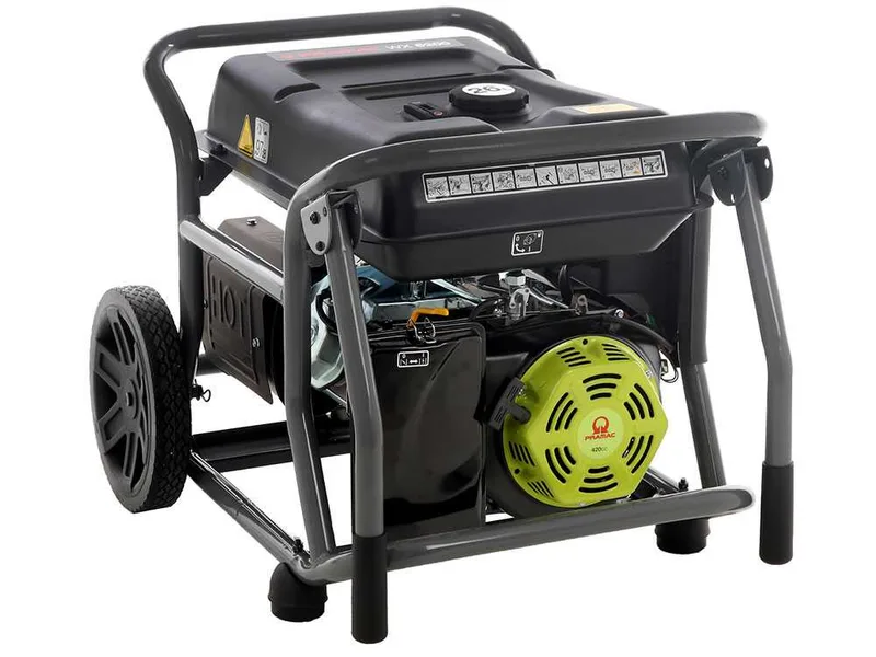 Pramac WX6200 - Groupe électrogène 5.8 kW monophasé à essence - Sur chariot