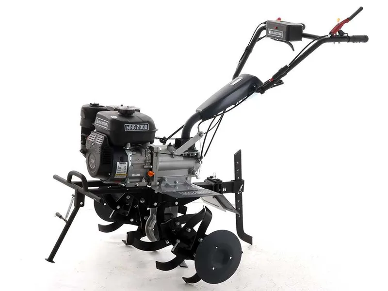 BlackStone MHG 2000 - Motobineuse thermique à essence de 212 cm3 - 7 CV