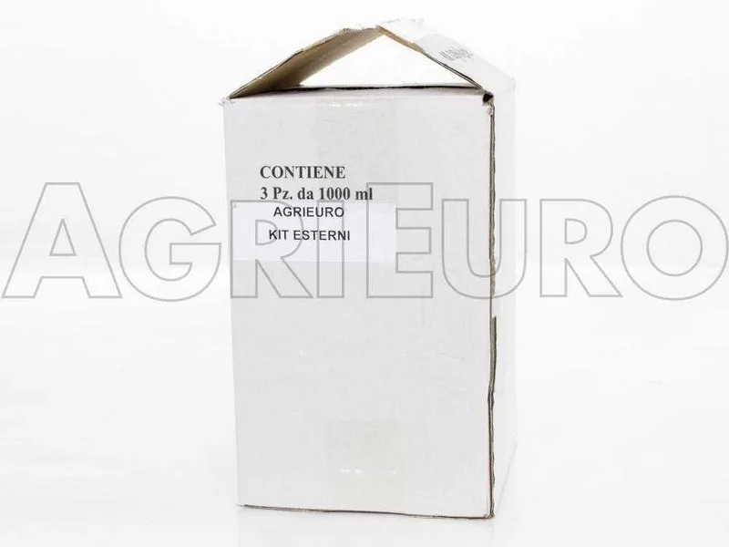 Kit 3 Détergents professionnels pour nettoyeur haute pression - spécifique pour le nettoyage des extérieurs - 3 flacons d'1 litre
