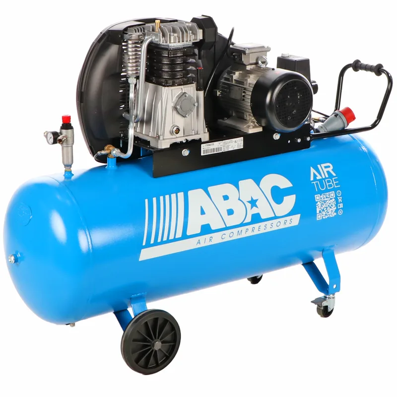 ABAC EXP A39B 200 CT3 - Compresseur d'air électrique triphasé à courroie - Moteur 3 CV - 200 L