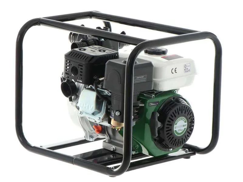 Motopompe thermique Greenbay GB-HPWP 50 - Grande hauteur d'élévation - avec raccords de 50/40/40 mm