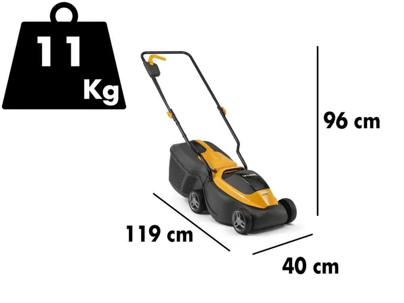 Tondeuse à gazon électrique à batterie Stiga Collector 132 AE Kit - 20V 4.0 Ah