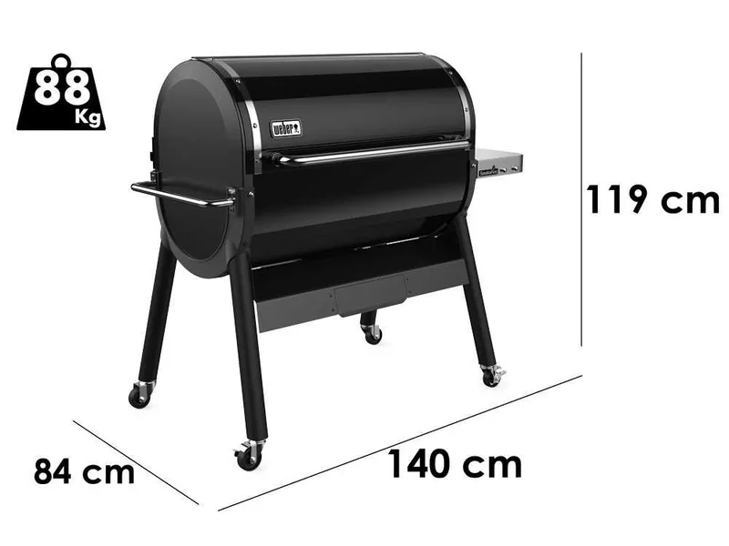 Weber Smoke Fire EX6 GBS - Barbecue à pellets