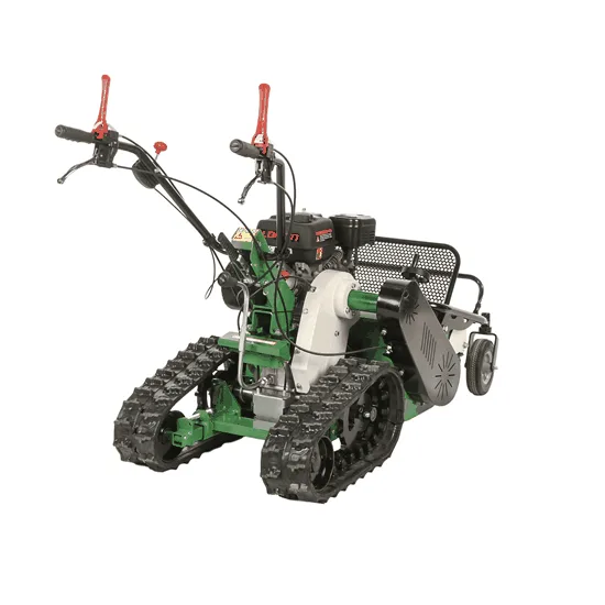 GreenBay DOGO 60-85 T - Tondeuse débroussailleuse professionnelle sur chenilles - Loncin LC175F-2
