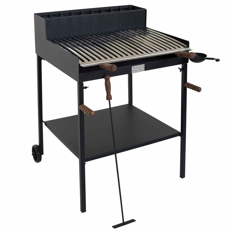 Cruccolini Belvedere Maxi - Barbecue en fer artisanal à bois et charbon