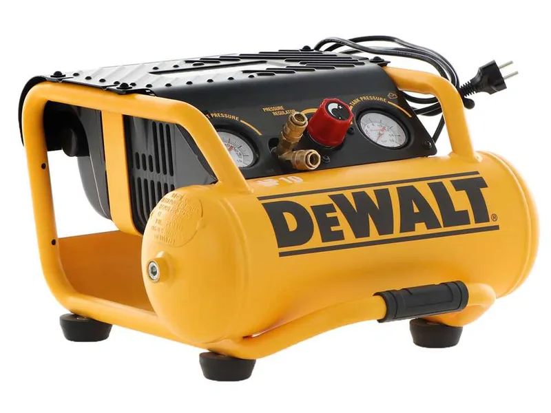 DeWalt DPC10RC-QS - Compresseur d'air électrique portatif monophasé, oil-less - Moteur 2 CV - 10 L
