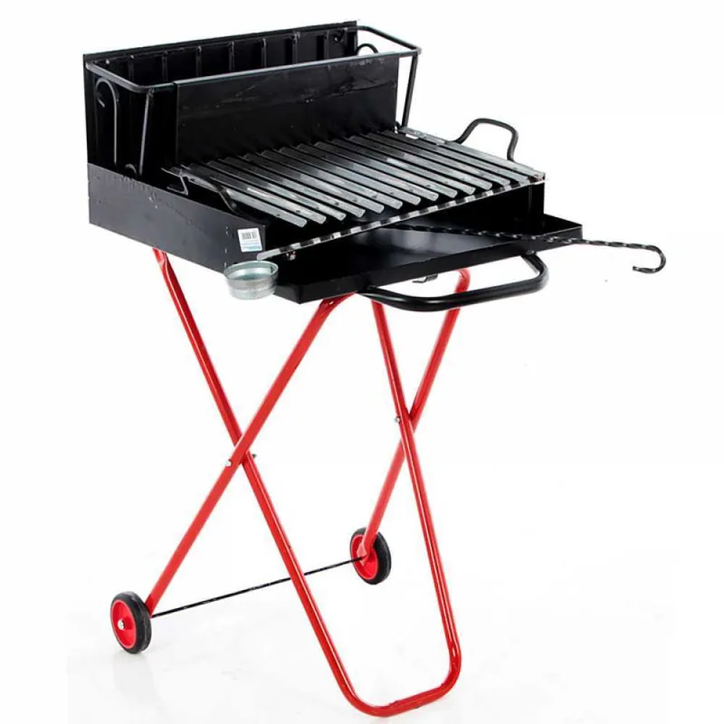 Pegoraro Angelo 142 Small - Barbecue portable à bois et charbon - Pliant