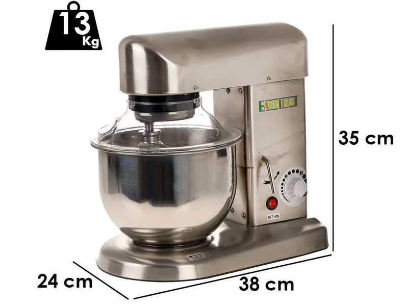 Fimar easyline SLB5 - Batteur Mélangeur Planétaire - Cuve de 5 litres