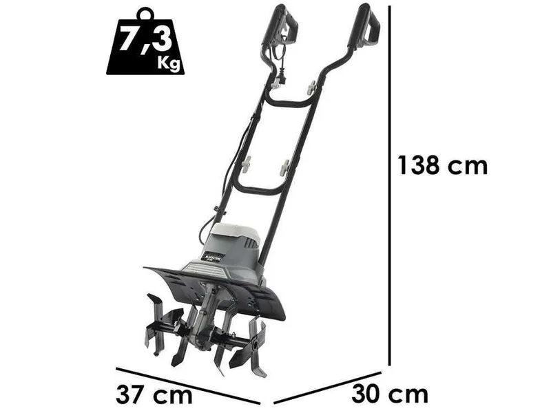 BlackStone TE-360 - Motobineuse électrique - 1050 W - 4 files de lames