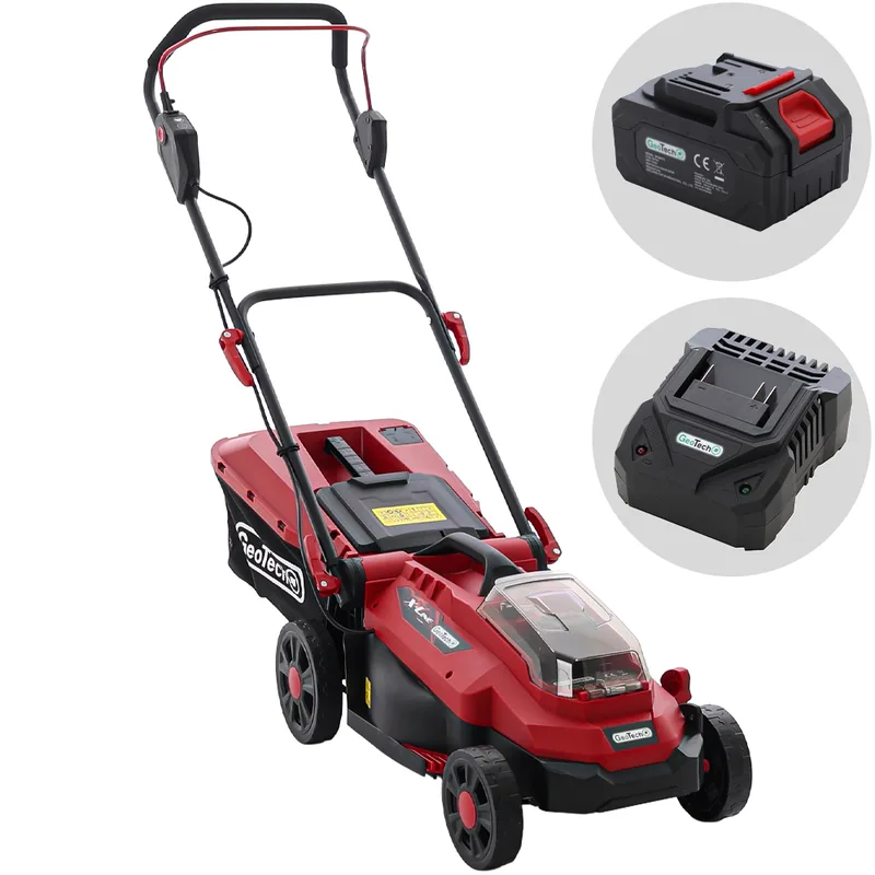 GeoTech X-Line LM-20V - Tondeuse à gazon sans fil - 20 V 5 Ah