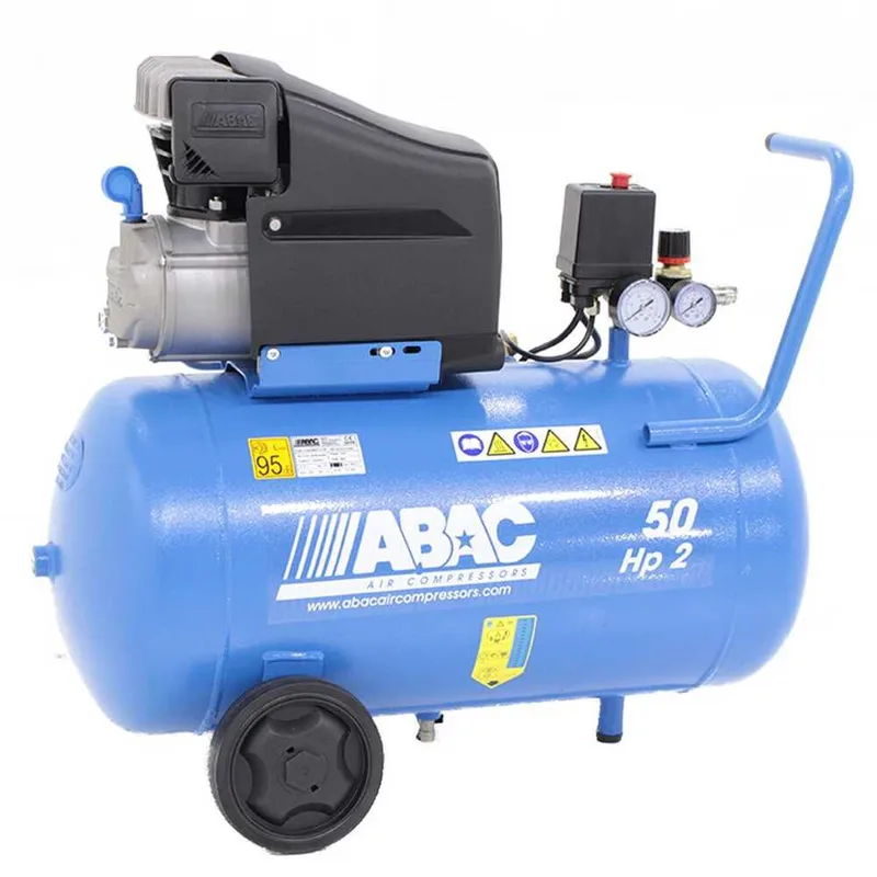 ABAC MONTECARLOL20 - Compresseur d'air électrique monophasé - Moteur 2 CV - 50 L