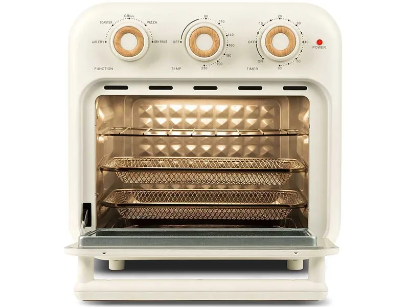 Girmi Ecofrit FG28 - Four électrique - Friteuse à air chaud 14 L