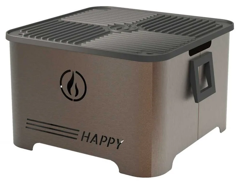 Linea VZ Happy Corten - Barbecue à pellets portable