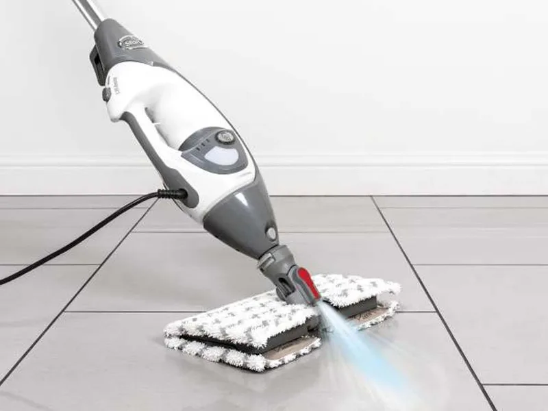 Shark Klik 'n' Flip avec Steam Blaster S6005EU - Balai à vapeur électrique 2 en 1