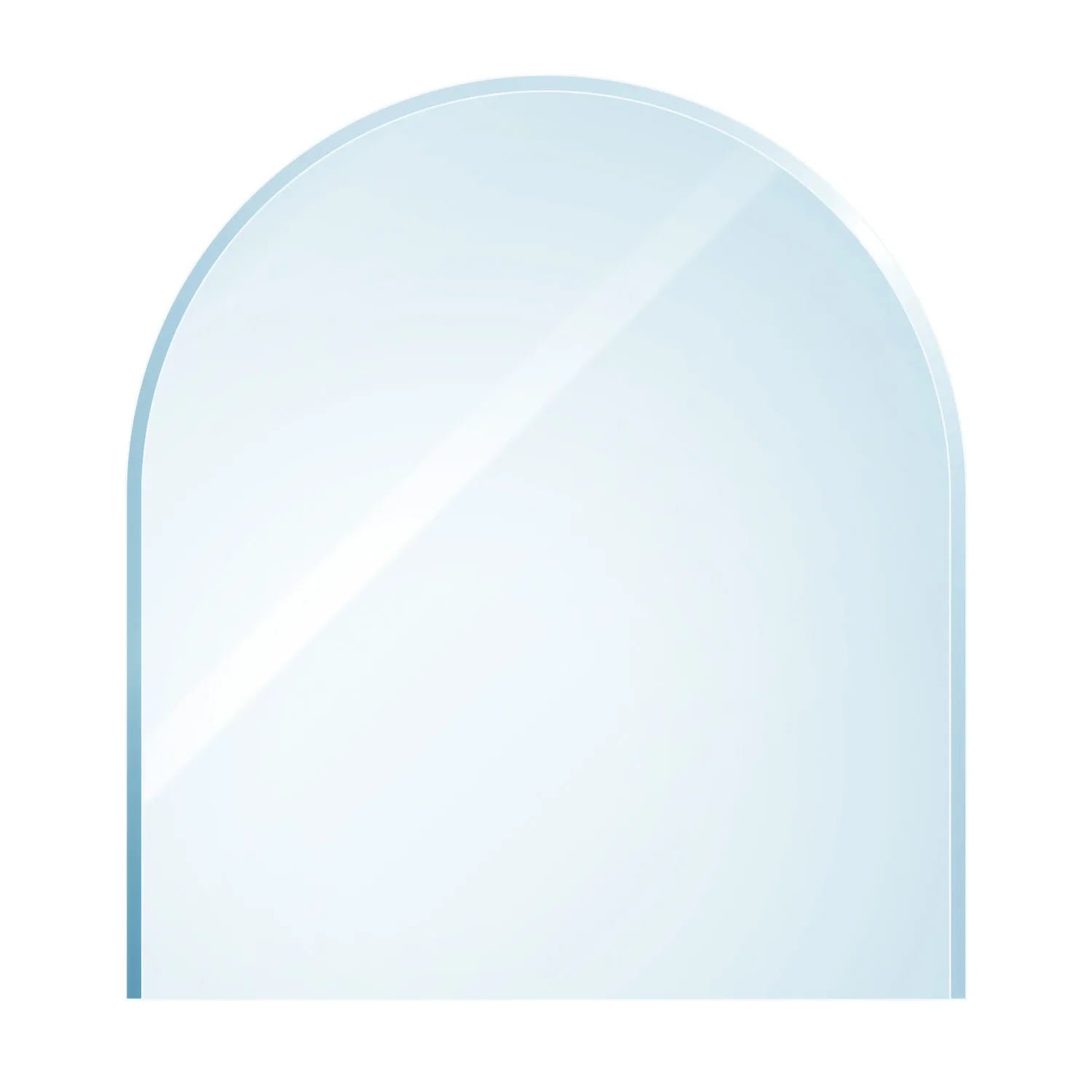 Raik Kamin plaque de verre langue 3 avec facette incluse